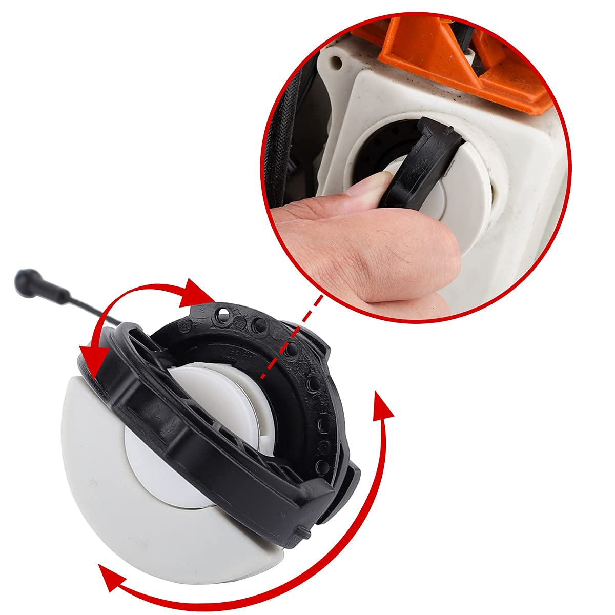 Gas Fuel Cap Oil Cap for Stihl MS250 MS270 MS290 MS310 MS340 MS390 MS341 MS361 MS380 MS440 MS460 MS880 Chainsaw Parts FS100 FS100R FS110R FS100RX Trimmer - Image 3