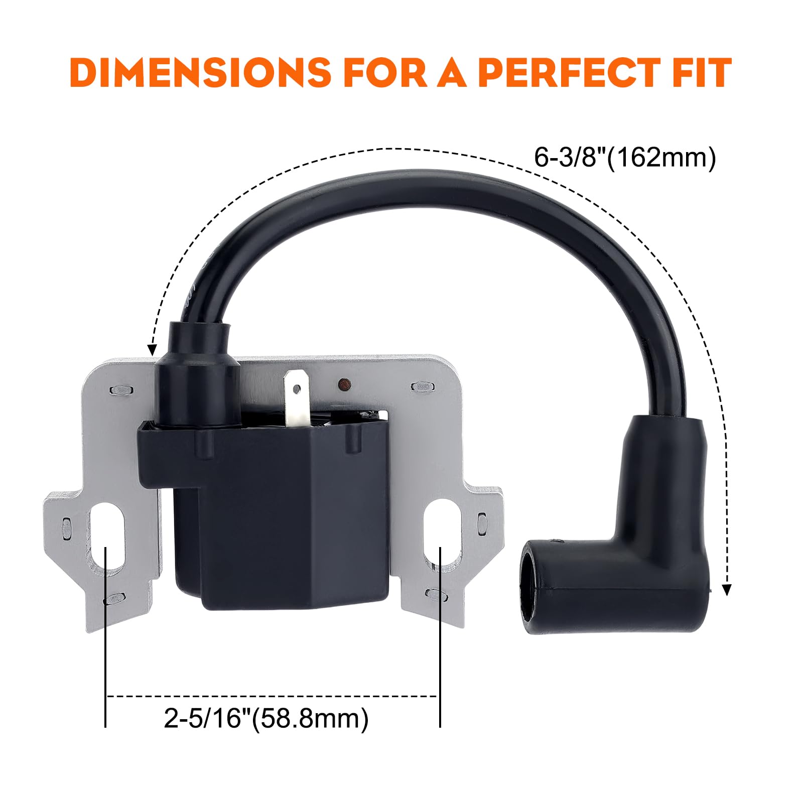 GCV160 Ignition Coil for Honda GC160 GCV190 GC190 Engine HRR216 HRT216 HRN216 HRX217 Lawn Mower Replace 30500-ZL8-004 30500-ZL8-014 30500-Z0J-004 30500-z8b-901 30500-z8b-903 - Image 6