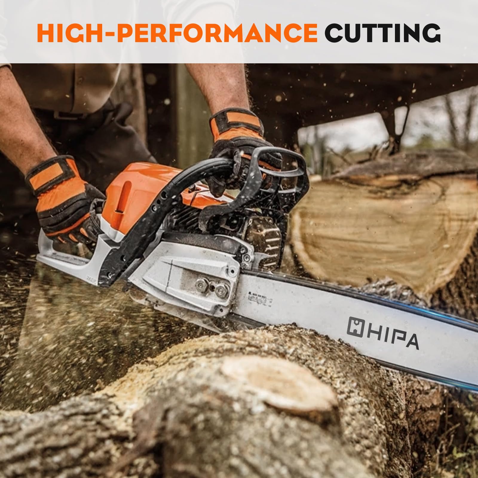 Hipa 18 Inch Chainsaw Chain .325" Pitch .050" Gauge 68 Drive Links Compatible with Sthil 025 MS230 MS250 MS251 Chainsaw Replaces 23RM3 68 Oregon 20LGX068G 2 PACK - Image 8