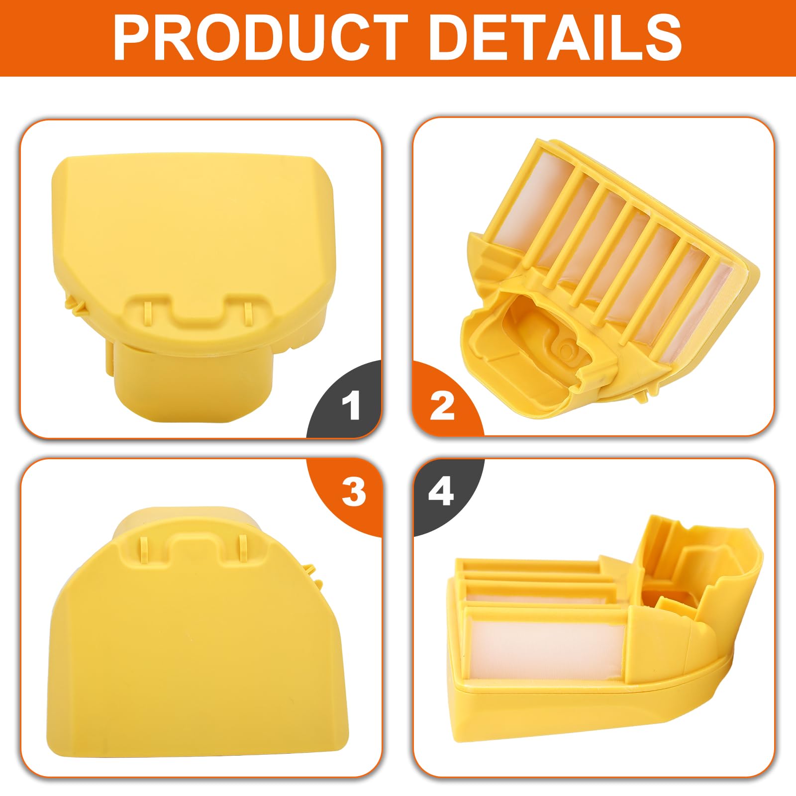 Hipa 455 Air Filter Fuel Line Kit for Husqvarna 455 455E 460 461 455R 460R Rancer Chainsaw Parts Replace 599333701 537255702 Primer Bulb Fuel Filter Spark Plug Chainsaw Maintenance Kit - Image 6