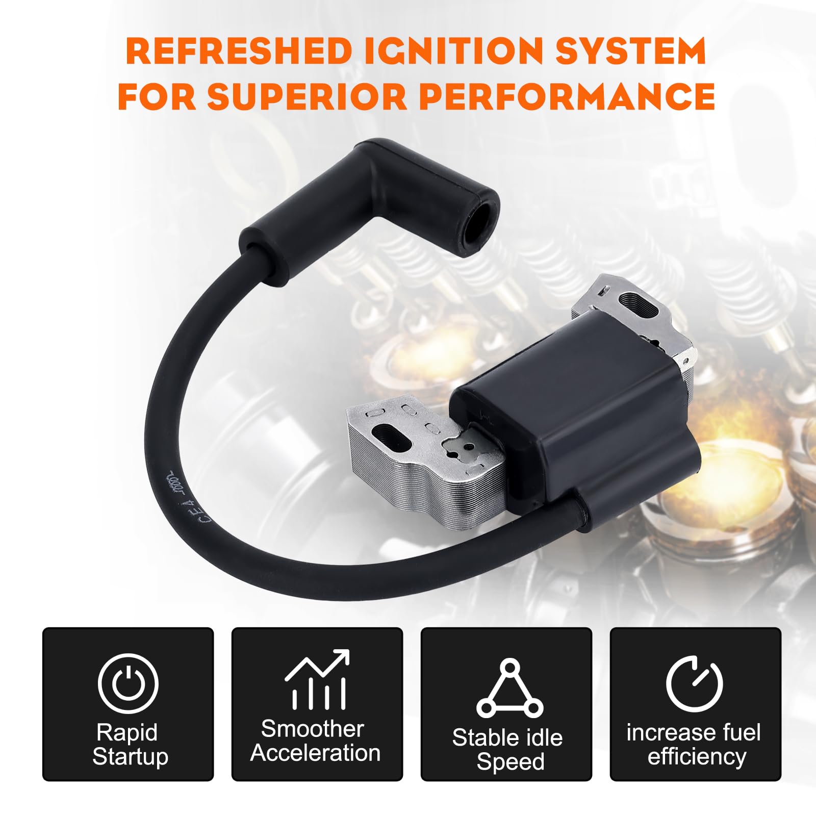 Hipa 593872 Ignition Coil for BS 593381 799582 798534 Armature Magneto - Image 8