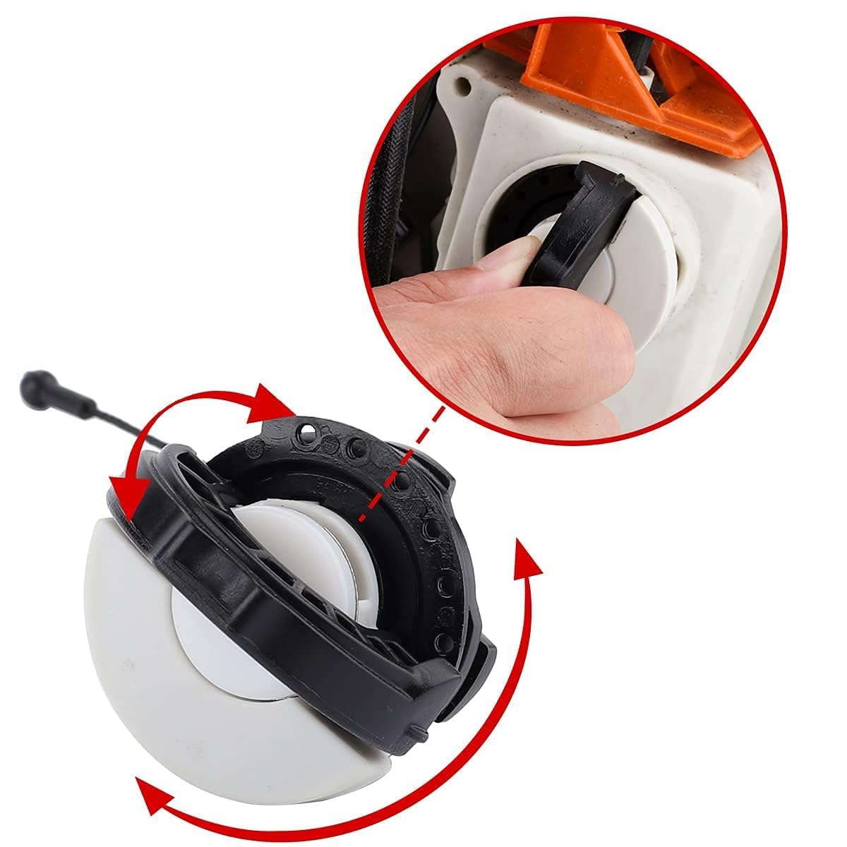 Hipa Fuel Cap and Oil Cap for STHIL MS290 MS310 MS390 MS270 MS280 MS341 MS361 MS440 MS460 MS880 Chainsaw - Image 8