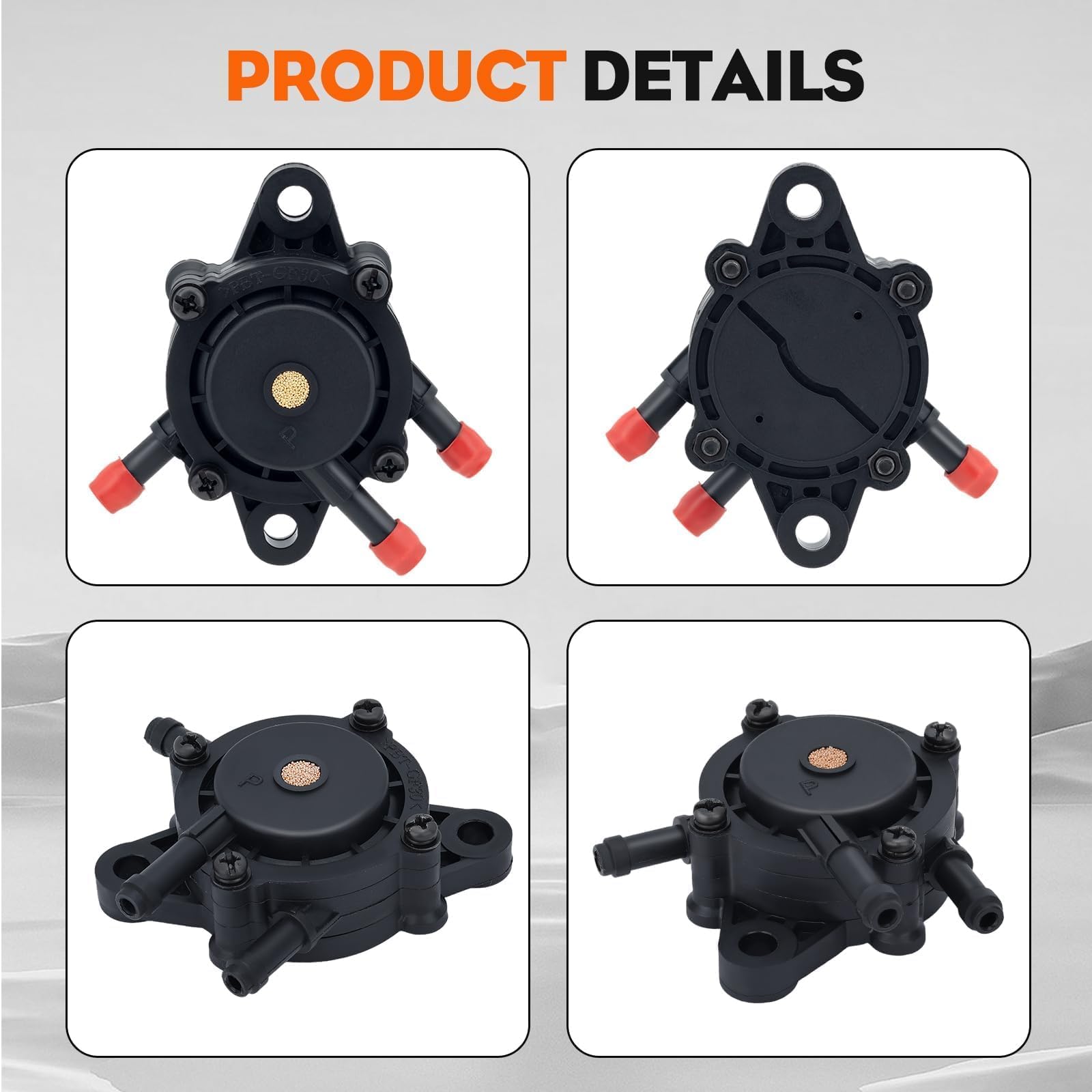 Hipa Fuel Pump for John Deer LA110 LA115 LA145 LA105 LA120 LA125 LA130 LA135 LA140 LA150 LA155 LA165 LA175 Lawn Mower Replace LG808656 M138498 M145667 - Image 9