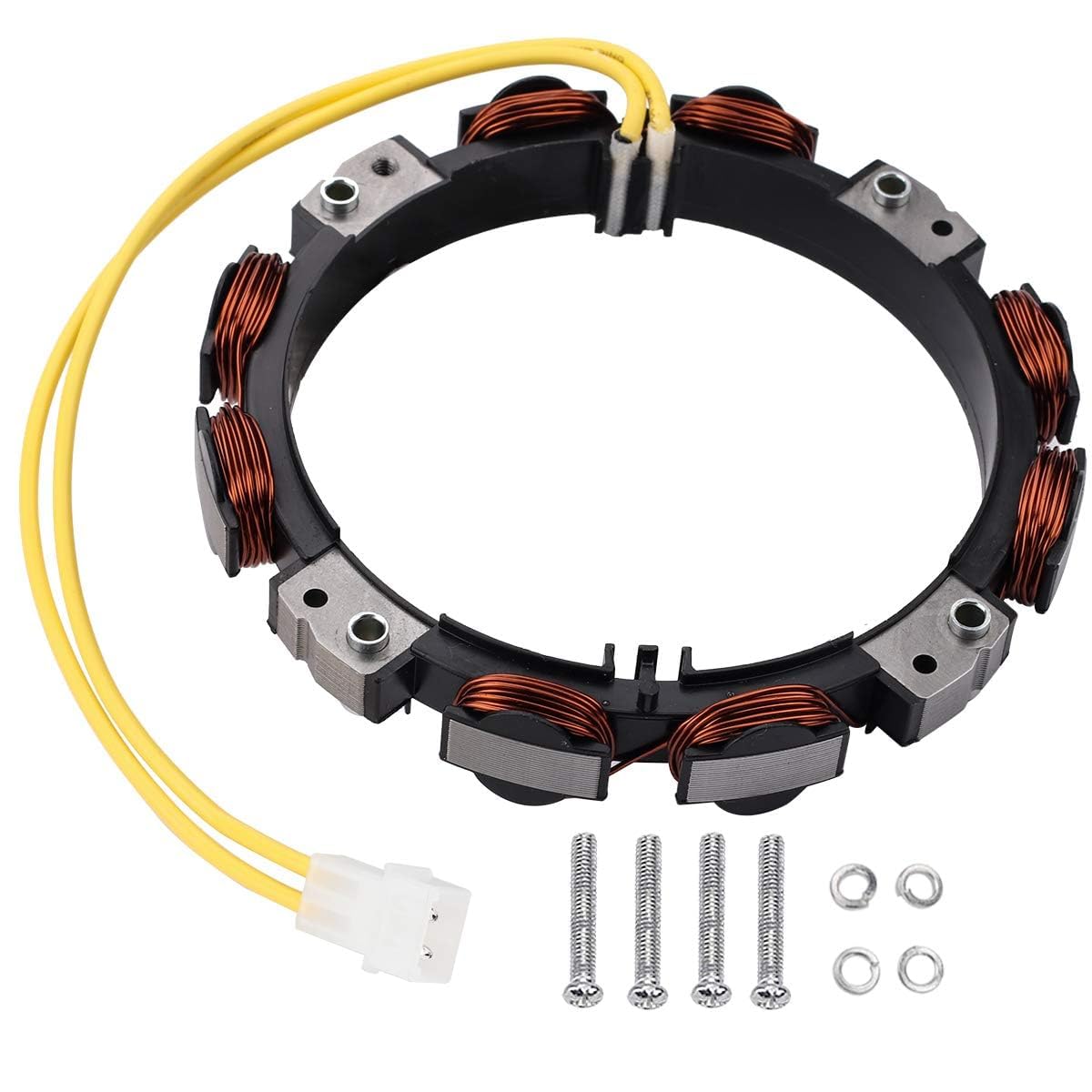 MIA12785 592830 Alternator for Brigg Stratt 394890 Voltage Regulator for John D D150 D155 D160 D170 E160 E170 E180 L111 L118 L120 GT235 GT235E LA155 LA165 LA175 LT166 Lawn Mower Tractor - Image 3
